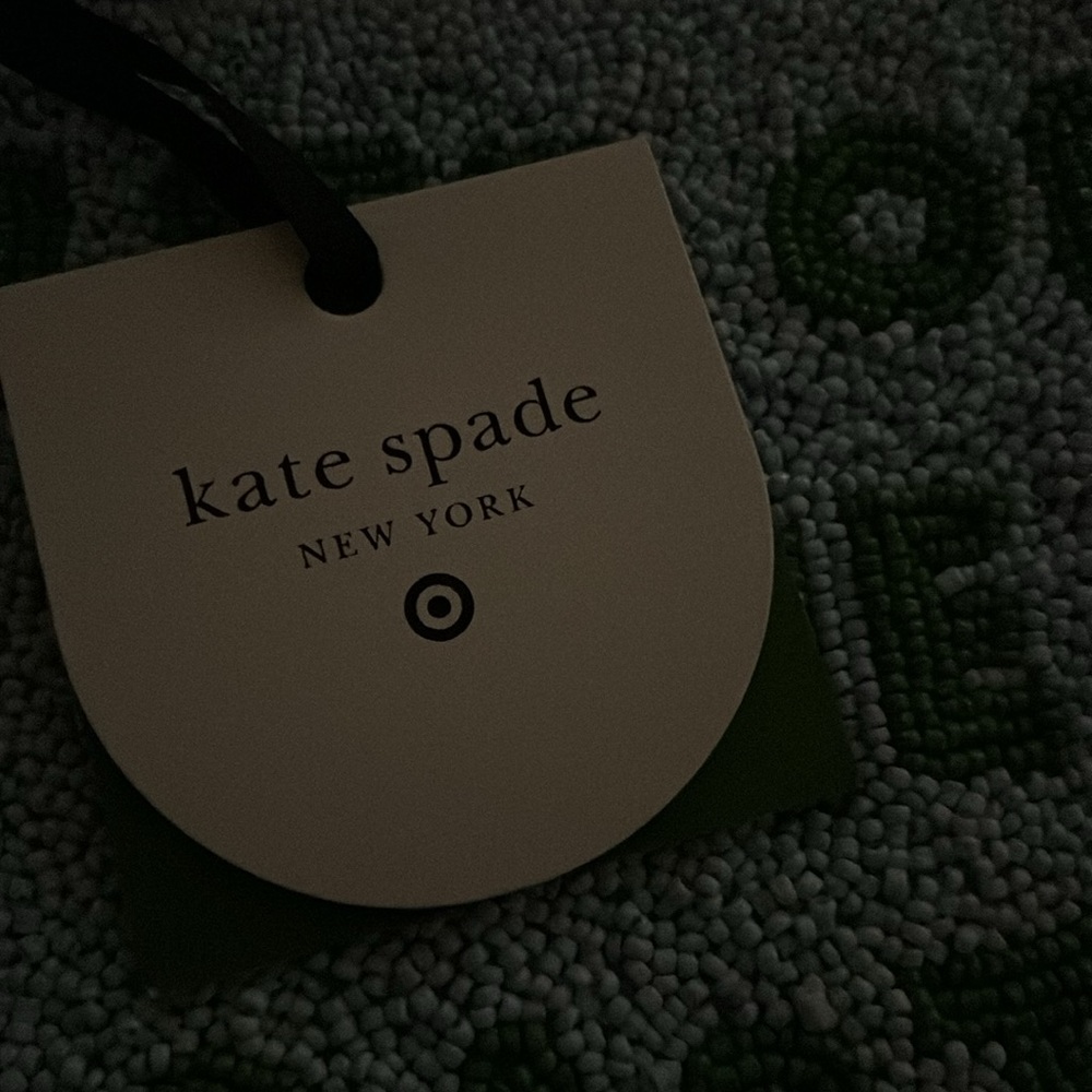 KATE SPADE NEW YORK X TARGET “LIFE OF THE PARTY” BLUE BEADED CLUTCH NWT - Picture 6 of 6
